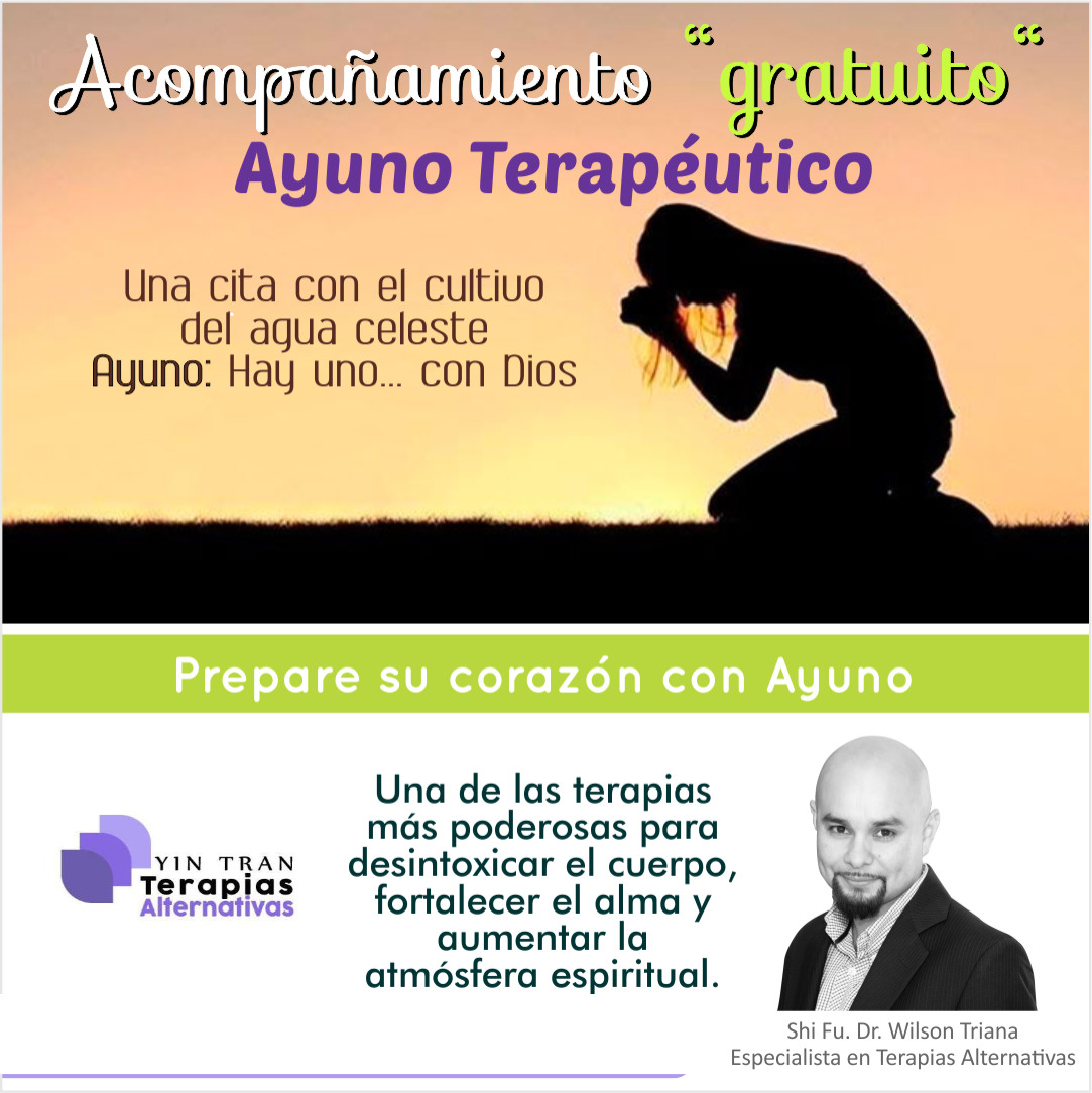 Asesoria ayuno terapeutico en bogota